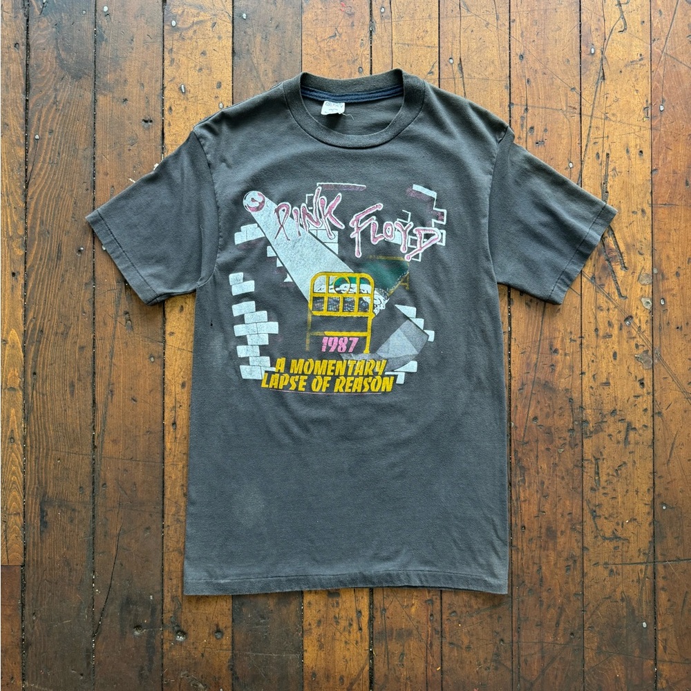 1987 Vintage Pink Floyd Band Tee